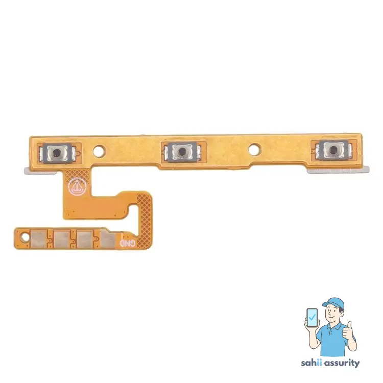 Volume Button Flex Cable for Motorola Edge 60 Pro